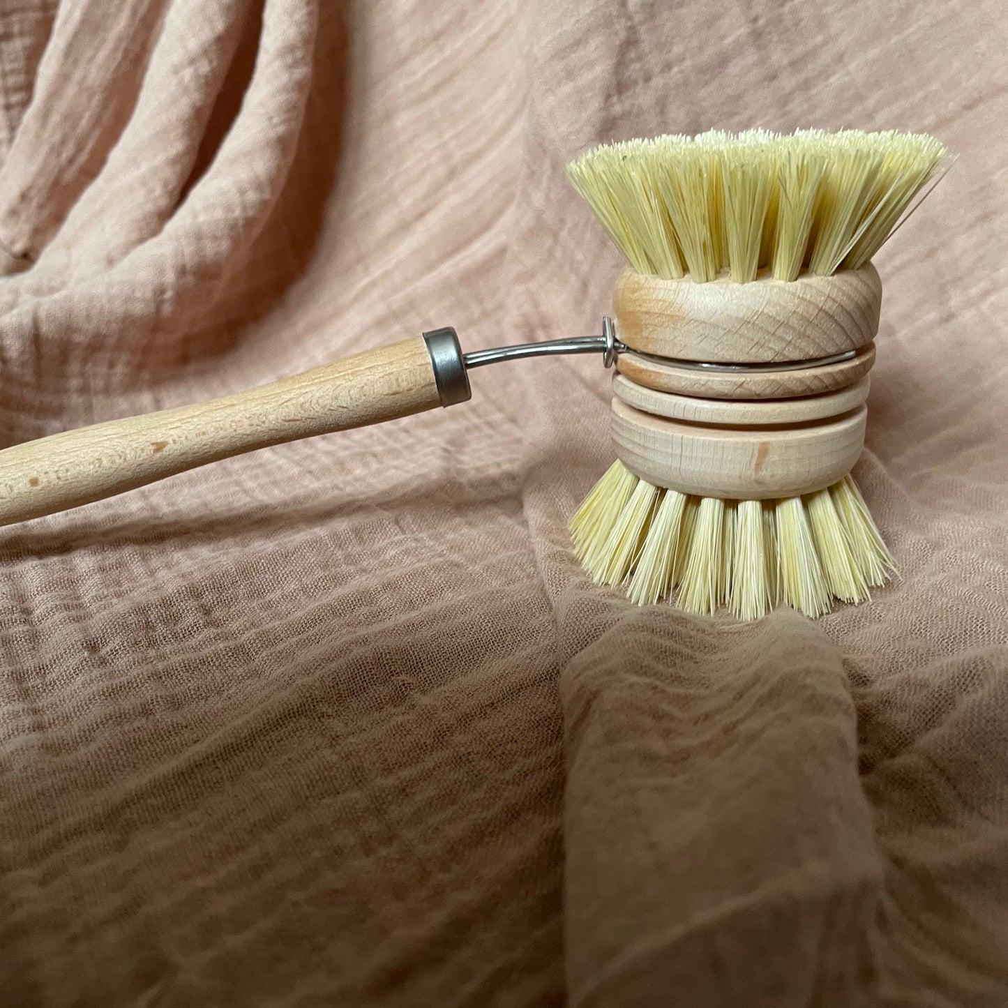 Wooden Dish Brush with Replacement Head