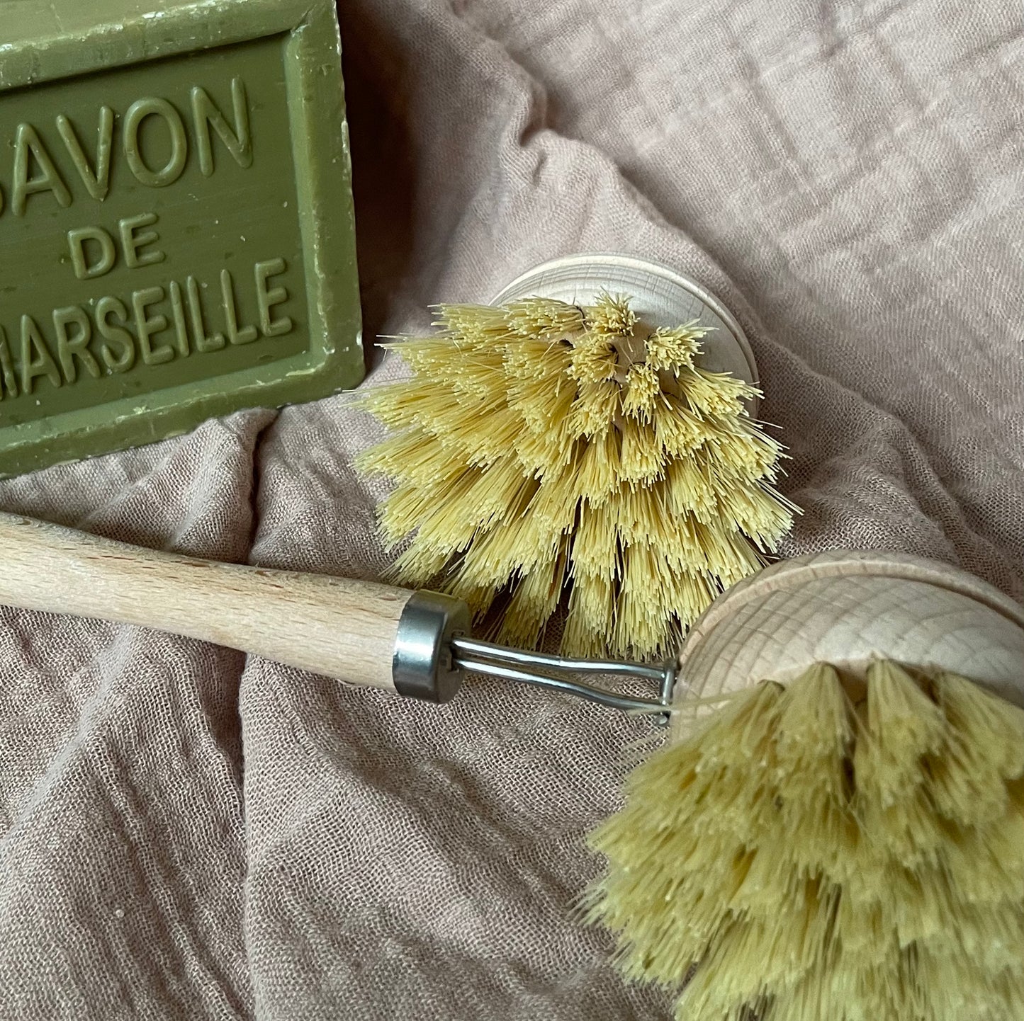 Wooden Dish Brush with Replacement Head